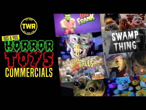 Vintage Toy Commercials - Rad Retro Monsters of the 80s & 90s Adverts Compilation | Horror Nostalgia