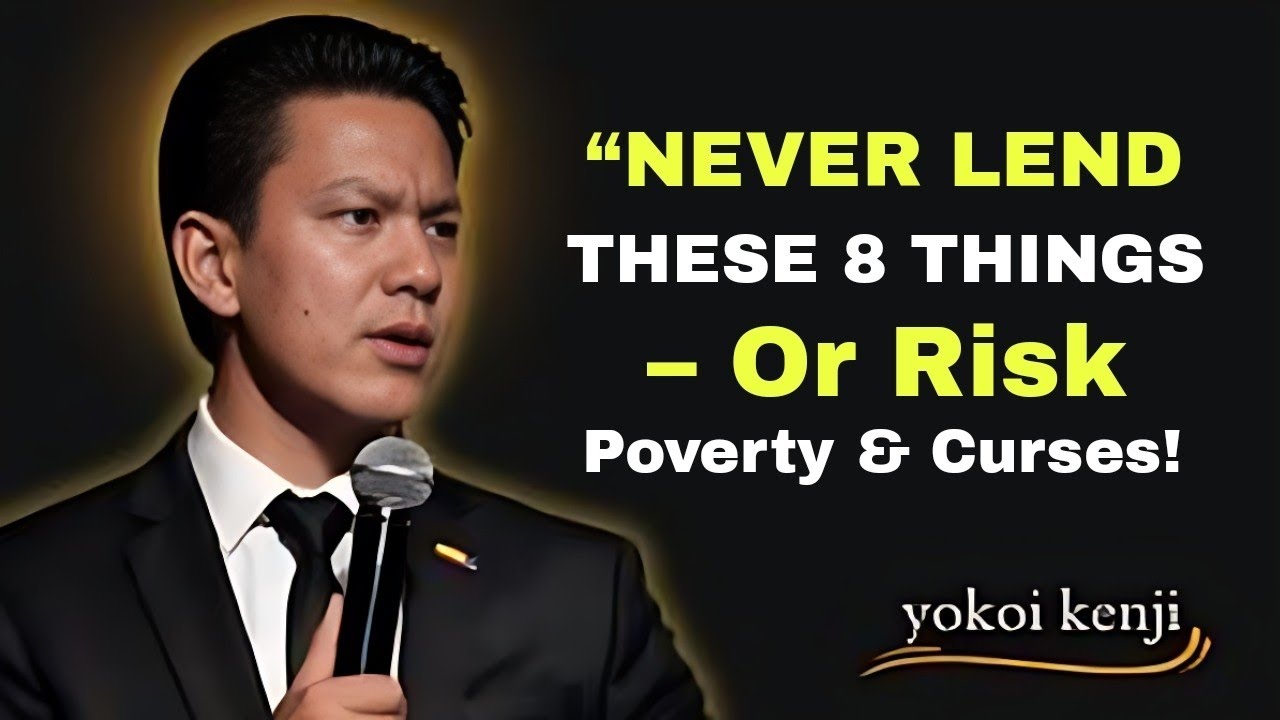 NUNCA LE PRESTES ESTAS 8 COSAS A NADIE, O ATRAERÁS POBREZA Y MALDICIONES | al Estilo Yokoi Kenji