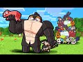 Minecraft BUT you have RIPPED MUSCLES! (1 Kill = STRONGER)