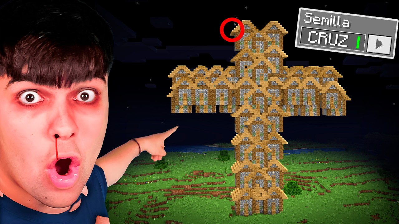 Comprobé el Misterio de la Aldea Viviente en Minecraft que es Real