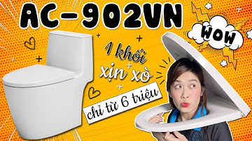 Review Bồn cầu INAX AC-902VN | INAX | KIM QUỐC TIẾN