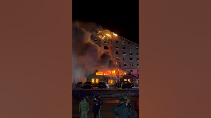 Kartalkaya otel yangını