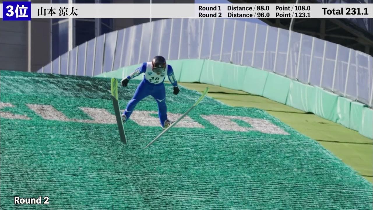 第101回 全日本スキー選手権大会 ジャンプ競技・男子ノーマルヒル YouTube