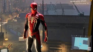 Investigating the Shipyard - Stealth Mission - Wheels Within Wheels - Marvel's Spider-Man screenshot 1