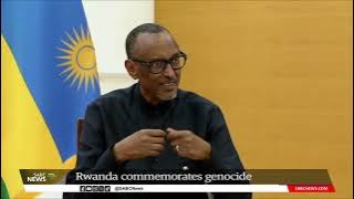 Commemorating 30th anniversary of Rwanda Genocide | Full interview with President Paul Kagame