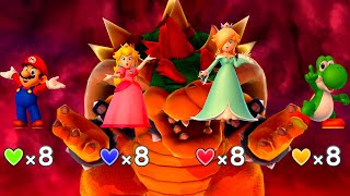 Mario Party 10 Bowser Party - Mario, Peach, Rosalina, Yoshi vs Bowser - Mushroom Park