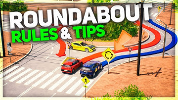 How to use a roundabout Rules & Tips | #tips #howto #manual #skills #car