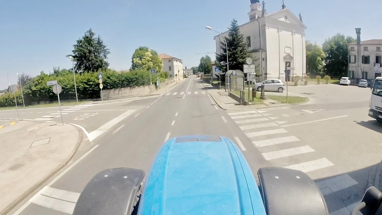 New Holland T 7050 AutoCommand On The Road | Pure Sound