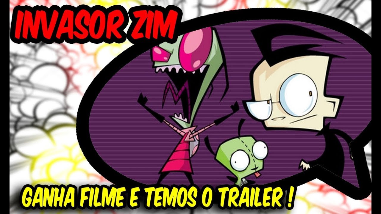 Invasor Zim  Popular desenho dos anos 2000 volta como filme; veja trailer  - Observatório do Cinema