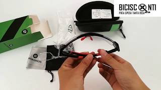 Occhiali ROCKBROS con lenti fotocromatiche - bicisconti.it - YouTube