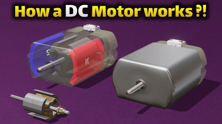 How a DC motor works ?!  -  DC motor working principle explained