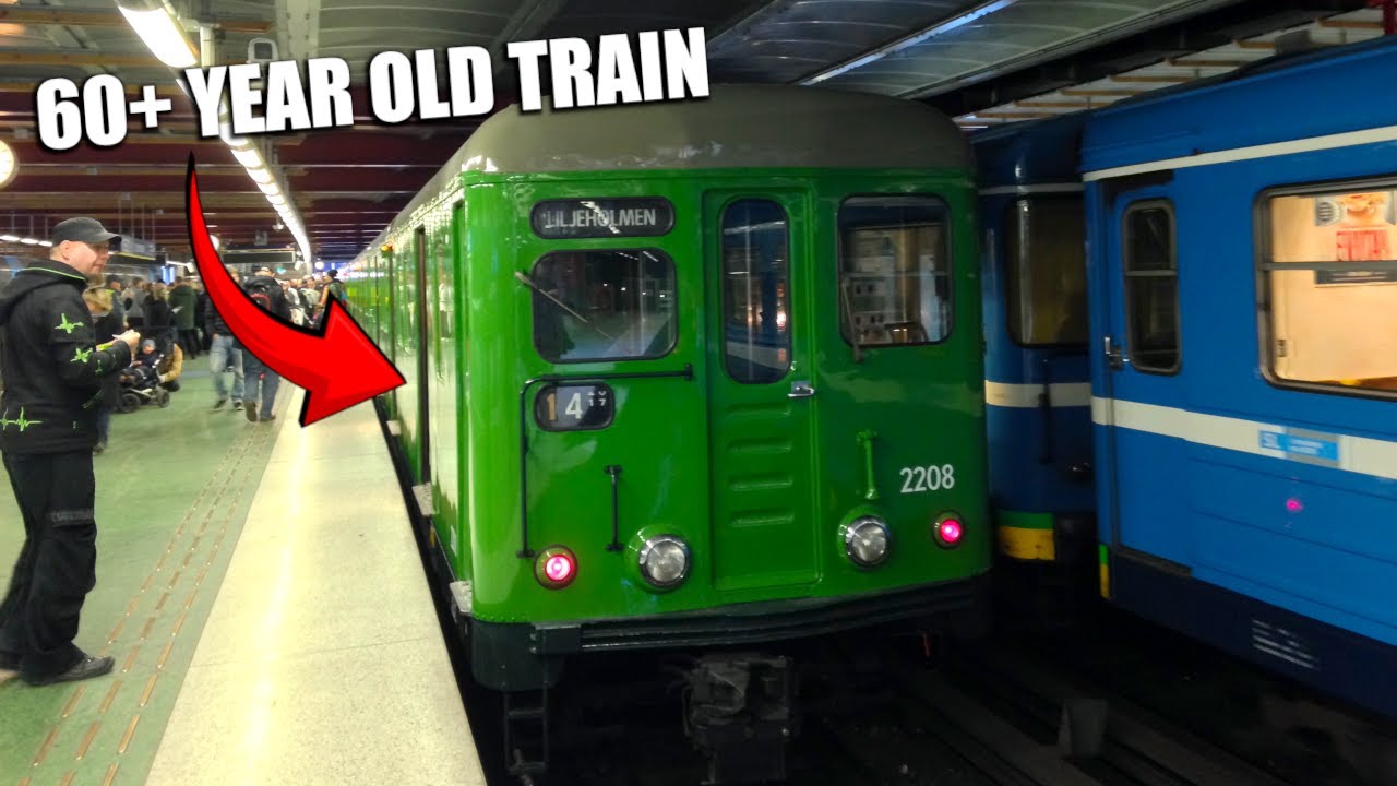 Vintage Beauty Rare C2/C3 Metro Train Stockholm's Hidden Gem YouTube