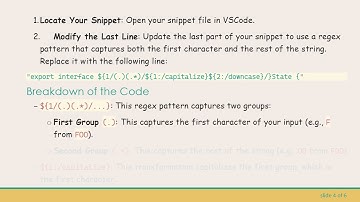 How to Properly Capitalize Module Names in Visual Studio Code Snippets