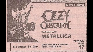 Metallica - Live San Francisco, CA (1986/06/17)