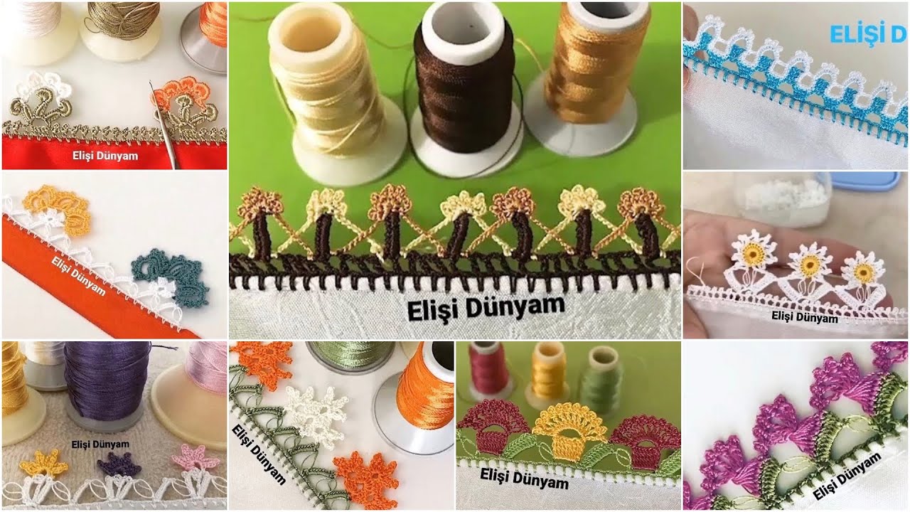 227 Adet Birbirinden Güzel Tığ Oyası