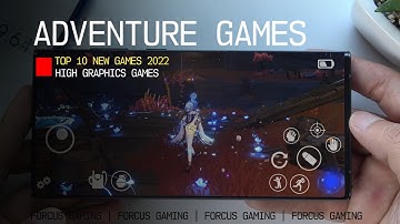 Top 10 Best ADVENTURE Games for Android in 2022 | HIGH GRAPHICS (Offline/Online)