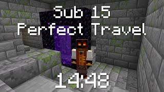 Sub 15 perfect travel run (14:48) by Cube1337x 2,074 views 2 years ago 17 minutes