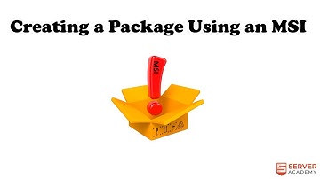 SCCM - Creating and Deploying a Package using an MSI