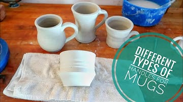 Different types of handles for Mugs