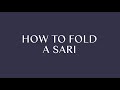 The KonMari Fold | Sari