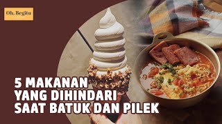 Susu hingga Makanan Pedas, Jangan Konsumsi Ini Saat Batuk dan Pilek