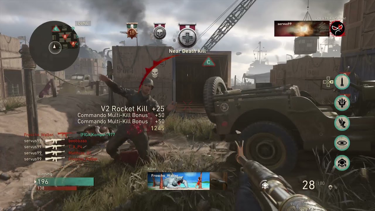 WW2: Double V2 + 228 Kills Specialist (V2