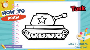 How to Draw a Tank  | Easy Drawing Tutorial Step by step