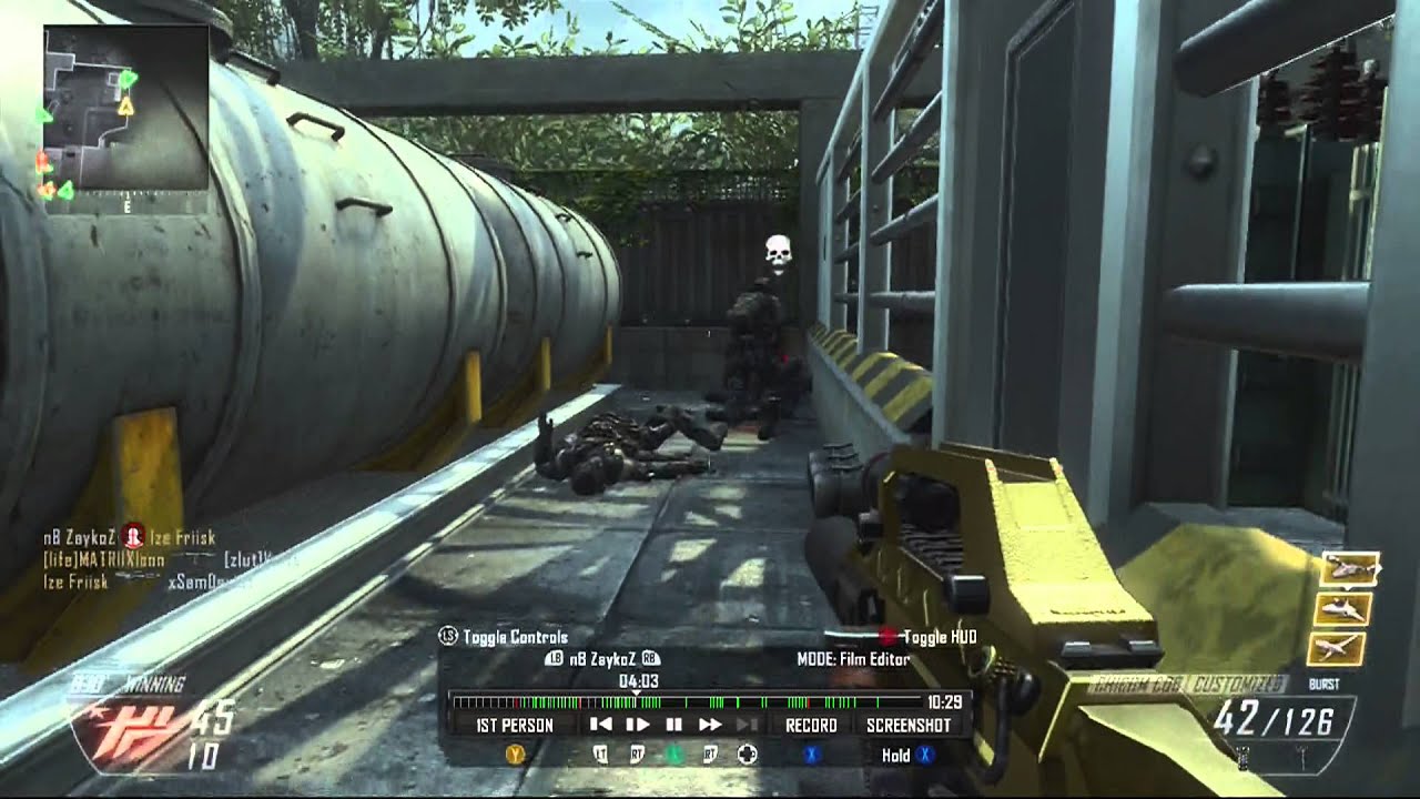 Black Ops 2 Boosters caught in action