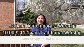 Easter Sunday Invitation ~ March 27, 2016