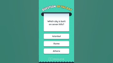 Question of the day | Interesting fact | Quiz Challenge | #quiz #quiztime #quizchallenge
