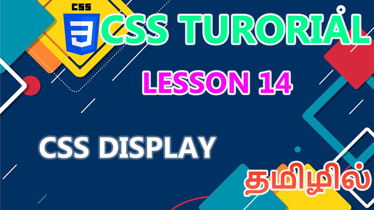 CSS Display Lesson - 14 - YouTube