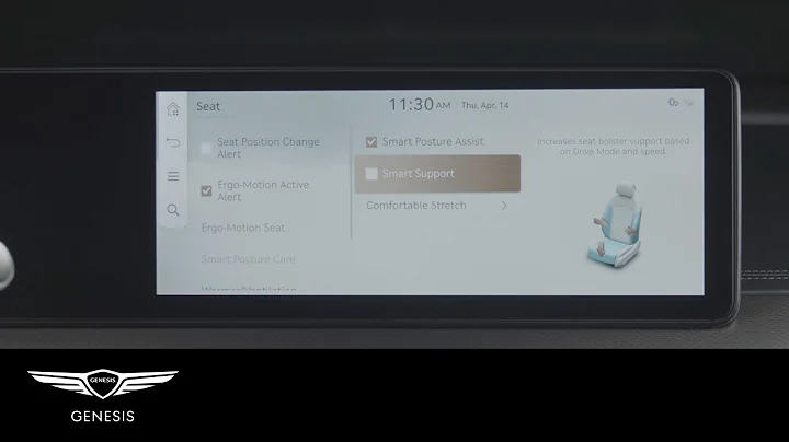 How to Use the Ergo Motion Seats | Genesis GV60 | How-To | Genesis USA