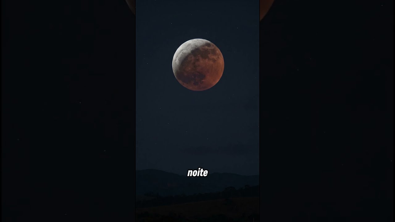 O Eclipse de Hoje Vai Quase Apagar a Lua #astronomia #eclipse