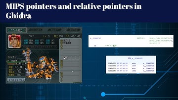 Mips Pointers and Relative Pointers in Ghidra