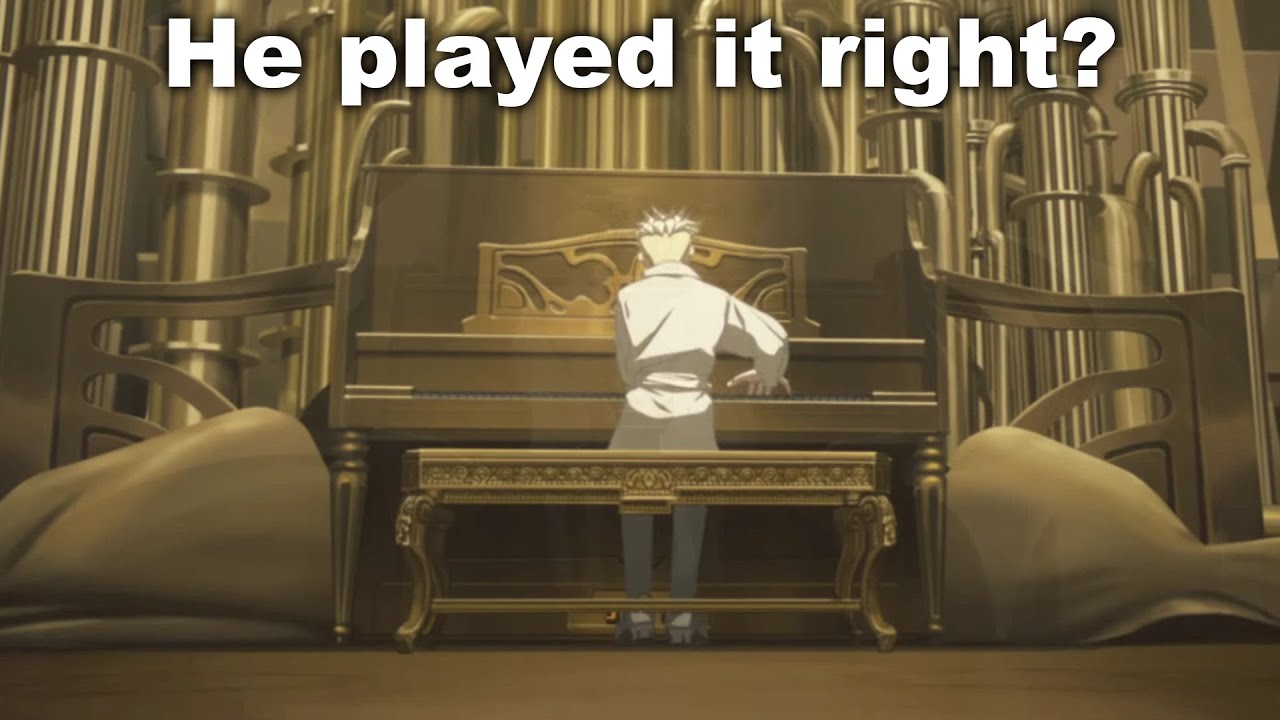 They Animated the Piano Correctly? (Trigun Stampede) YouTube