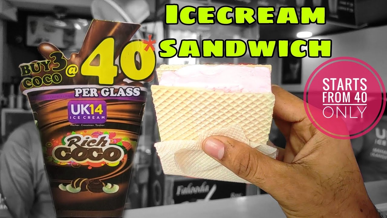 Best cold coco and ice cream sandwich at kandivali | Mumbai street food