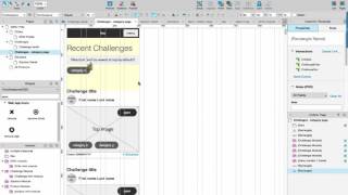Axure OOUX Prototyping Timelapse