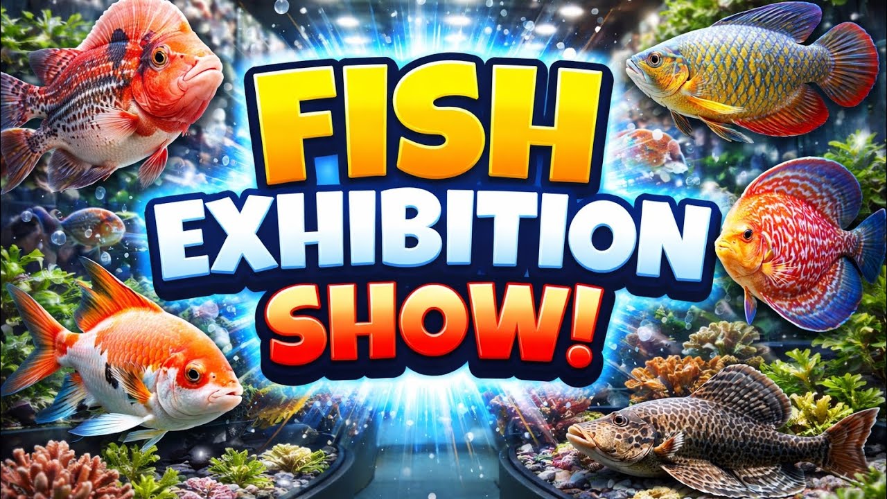 ♥️Kallakurichi Fish Exhibition Show 2026 🐠 | Rare & Exotic Fish Collection#@gurulakshmii #tamil 