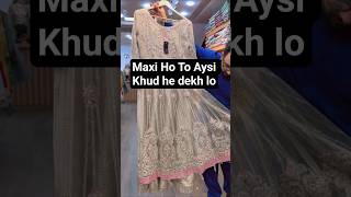 Bridal Maxi Frock #binyounas #collection #fashion #designer #dress #design #shorts
