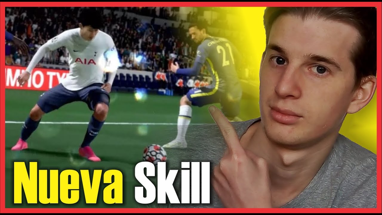 *NUEVA SKILL FIFA 22* Como hacer el BALL ROLL CUT 180 ( TUTORIAL PASO A