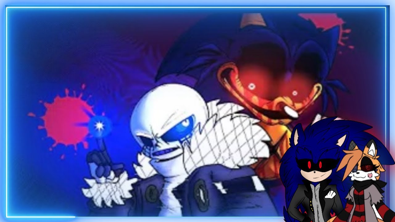 Exetior & Taiya реагируют на ошибку 404 Sans против Lord X #fridaynightfunkin #undertale #animation