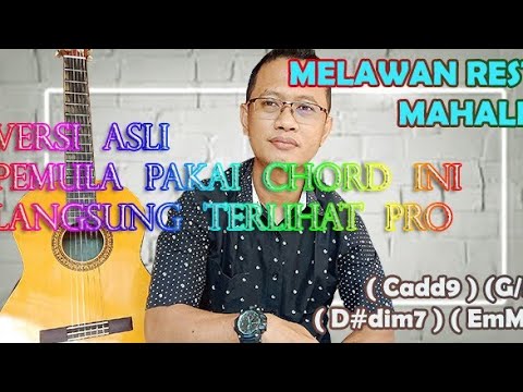 Melawan restu chord