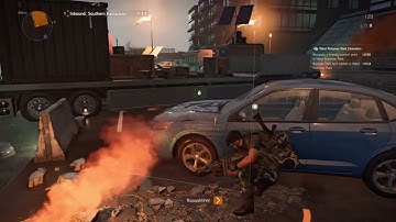 the divison 2: the dark zone contaminated loot extraction test walkthrough (no comentary)