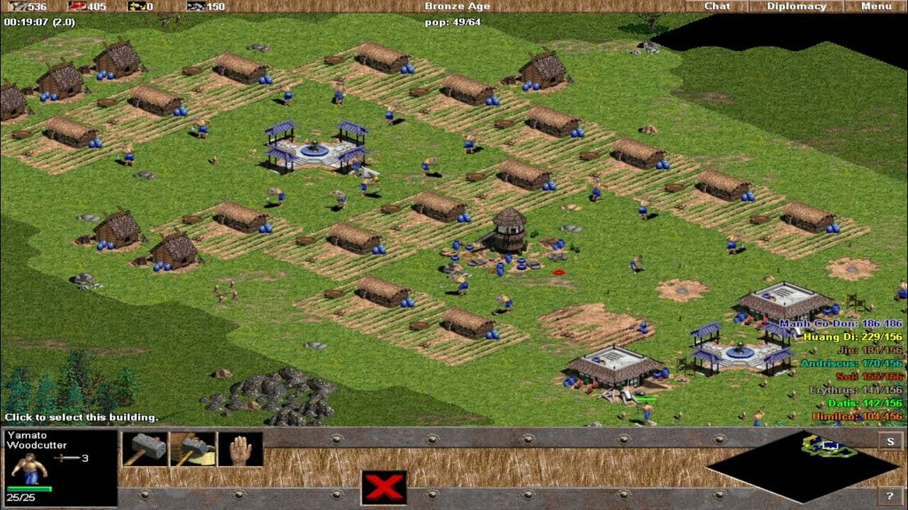 Yamato VS 7 Hardest Age Of Empires Đế Chế 1 - YouTube