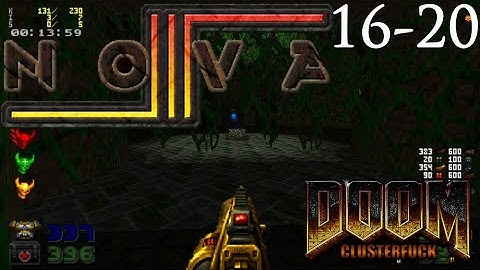 The dungeons - Complex Doom CF NOVA 3 map 16-20