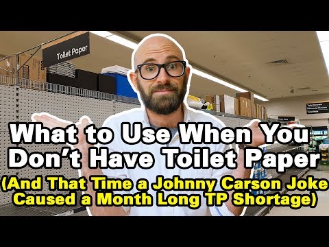 What Did People Use for Wiping Before Toilet Paper? thumbnail