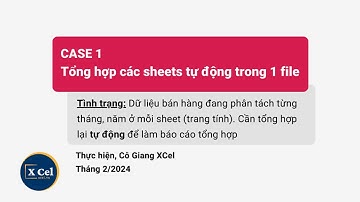 PowerQuery Tổng hợp các sheets tự động trong cùng 1 file excel