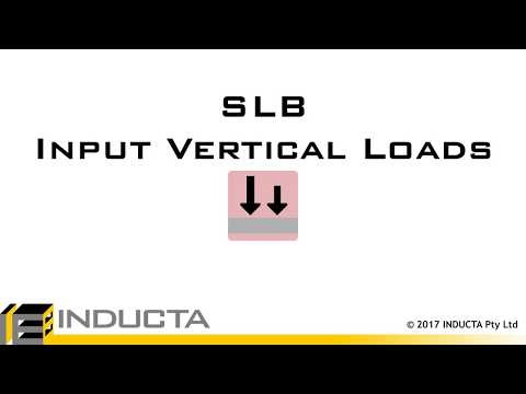SLB 8 - Input Vertical Loads