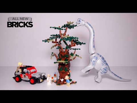 Lego Jurassic World 76960 Brachiosaurus Discovery Speed Build