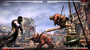 MKX Scorpion 32% Ninjutsu combo